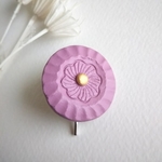 陶のポニーフック【Flower】a