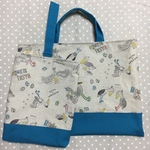 レッスンバッグ✴︎上履き入れ✴︎ハシビロコウ✴︎男の子✴︎鳥