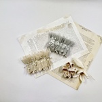 ［送料無料］tulle ribbon pin  (no.35)