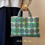 ミナペルホネン　pallo greenのトートバッグ♪