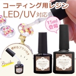 【大容量タイプ】ブラシ付 コーティング用レジン シャイニーコート