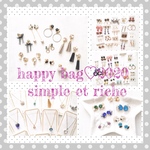 おまかせ5点福袋♡happy bag♡2020【スワロフスキーearring または pierce、necklace etc…】