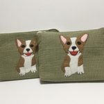 子犬コーギーのポーチ
