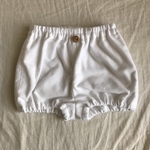 ネル かぼちゃパンツ ベビー ホワイト