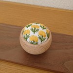 ピンクッション・花・黄