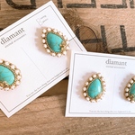 SALE⭐︎ピアス⭐︎12月のターコイズ