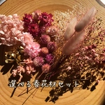 春をお届け♡選べる花材セット2  ハーバリウム　アロマワックスバー  サシェ ボタニカルキャンドル