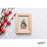 【新作】刺繍ミニフレーム＊門松🎍