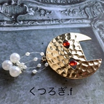 お洒落なアンティークな猫さんのブローチ