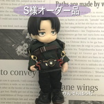 S様オーダー品 ミニカメラストラップ 黒&赤