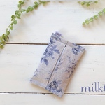 ポケットティッシュケース／青薔薇