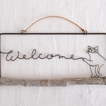 のんびり猫のWelcomeオーナメント