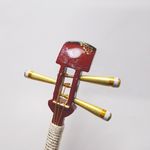 かんざし 「三味線」深紅（しんく）１２