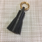 レザータッセル  ブラック