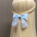 ブルーハワイのバレッタ【かき氷シリーズ】