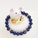 無染色ラピスラズリのブレスレット♫