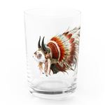 🌟SALE🌟復刻🌟Indian ferret　ツノありver.グラスコップ🌟　フェレット