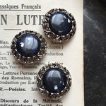 【2個】vintage button　No.11221-1825