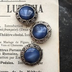 【2個】21mm vintage button　No.11221-3521