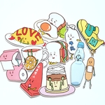 【光沢紙】BIGみみこのフレークシール