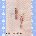 ファイアオパールのピアス