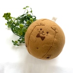 新作！送料無料！国産フェルトのねこさん布ボール♪【ラトル】