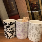 カラーが選べる＊アラベスクの爪楊枝いれ