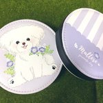 【在庫限り】ころころポーチ＊マルチーズ