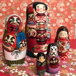 amai-suika様専用　顔が見えないマトリョーシカ(桃色)