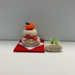 粘土ちゃん☆鏡もち☆2020