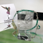 竹取物語✳︎Flourite・Green onyx…／SV925-bracelet