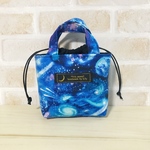 きんちゃくトート型ポーチ 宇宙