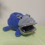 カバくん がま口ポーチ