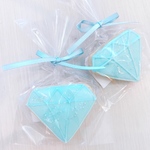 ダイヤモンドのアイシングクッキー10袋#ホワイトデー