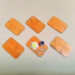 【送料無料☆】ミニチュアプレート♥メープル 長方形