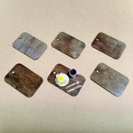 【送料無料☆】ミニチュアプレート♥ウォールナット 長方形