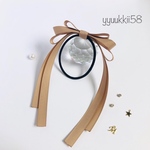 足長りぼん/2:ベージュ/チャーム付き+50円