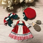 【オビツ11】クリスマスカラー･トリコロール[赤]