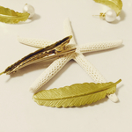 フェザーヘアクリップ