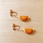 鮎菓子のイヤリング（あんこ）
