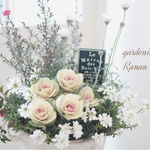 ꫛꫀꪝ✧‧˚再販❁⃘*.ﾟWhite＆White❁✿✾  おしゃれ葉牡丹