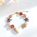 再販2✨レッド、ハート💛イルミネーション、ブレスレット