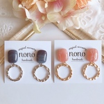 マットリングの選べるピアス/サージカルステンレス nonoacs