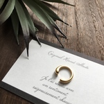 drop ear cuff(mat gold)【１】