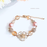 ゴールドフラワー🌼ブレスレット