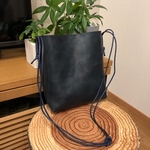 在庫限り☆本革トート型サコッシュ