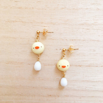ぴよちゃんとたまごのピアス