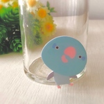 sale! マメルリハ青《絵本ちゃんブローチ》