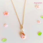 🌸桜のプチビジューネックレス