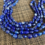 ラピスラズリ タンブル   6-8mm 連売り ブレスレット2本分